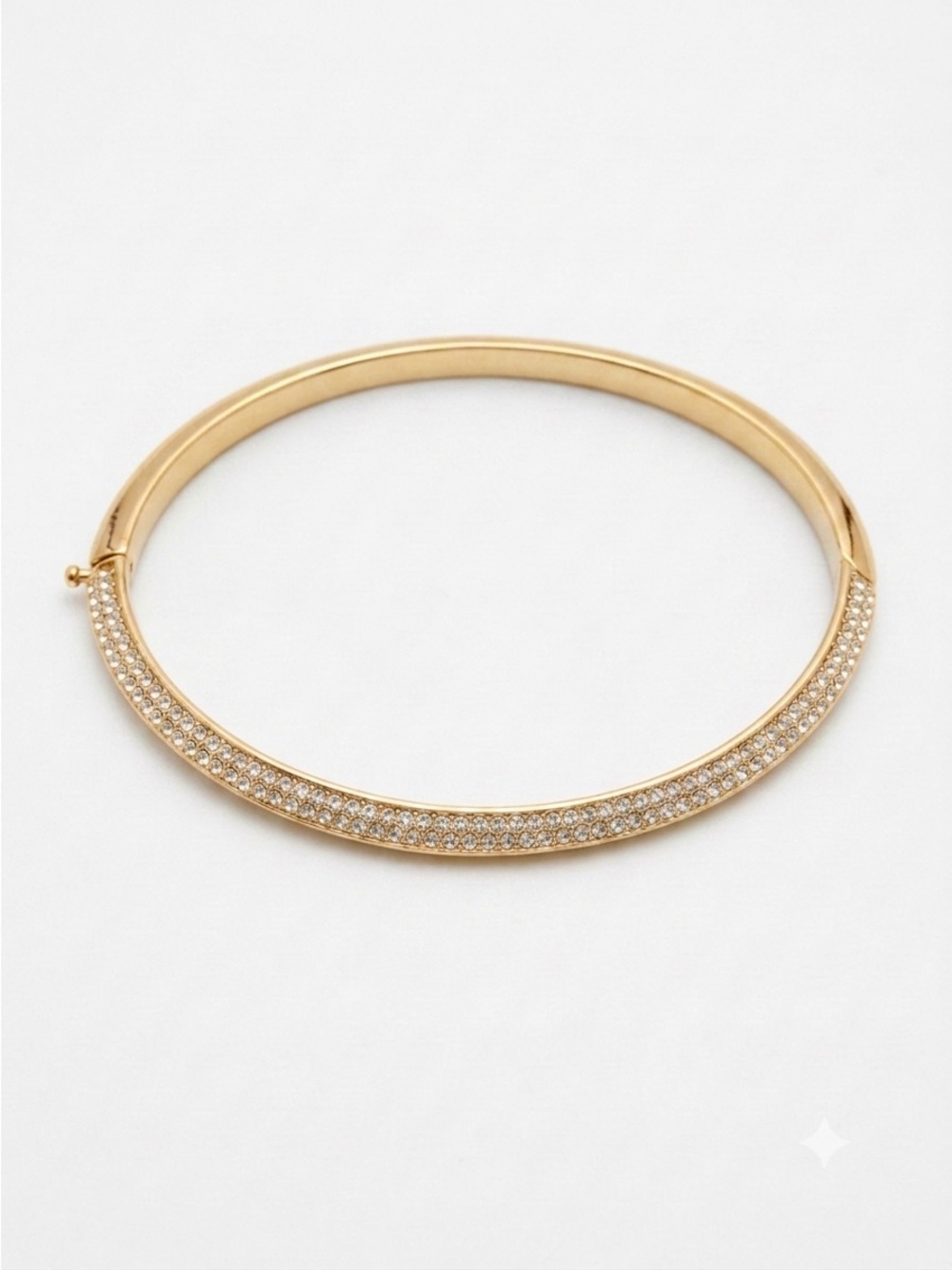 Nordstrom Thin Angled Pave Bangle